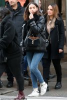 Ana De Armas YSL Mini Cassandra bag leopard black suede.jpeg