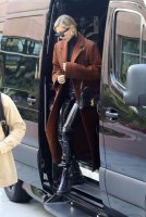 Hailey Baldwin-Beiber YSL Cassandra top handle bag 2.jpeg
