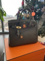 Hermes Kelly II Retourne 35 Vert Amande Togo 2019 PHW Handbag Purse