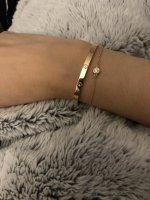 Love bracelet, small model, 6 diamonds