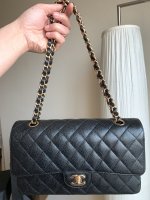 Chanel Mini Flaps Comparison Caviar🆚Lambskin Leather, Wear & Tear