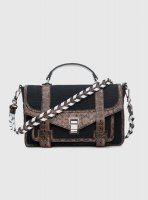 2017 Resort Black Elaphe Snakeskin and Cotton Canvas.jpg