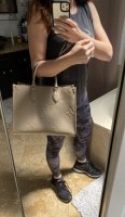 Louis Vuitton, Bags, Lv Carryall Mm Bag In Turtle Dove