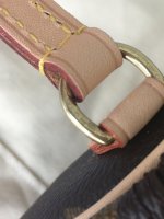 Alterations Plus Ph - Before: Louis Vuitton Bag with tarnished