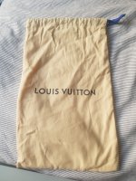 Louis Vuitton dust bag variations
