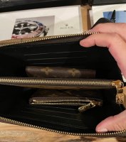 Louis Vuitton Vertical Zippy Wallet Metis (Premium Gift) - กระเป๋า