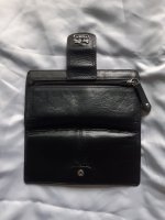 Coach black leather wallet ll.jpg
