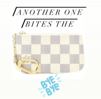 Pochette Cles Damier Azur