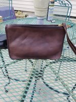 Coach brown basic bag front.jpg