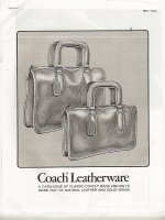 Vintage Coach Catalogs | PurseForum