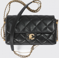 21b chanel flap bag with woven chain and pearls.png