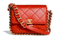 chain frame flap bag AS2831 B06783 brown NF385.png