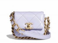 chain frame flap bag AS2831 B06783 light purple NF289.jpeg