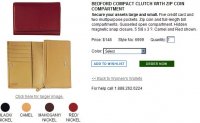 6999 -BEDFORD COMPACT CLUTCH WITH ZIP COIN COMPARTMENT 2000.jpg