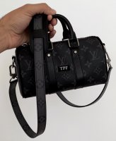 Louis Vuitton Monogram Eclipse Reverse Canvas City Keepall Bag