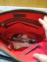 Dooney and Bourke Gray Inside.jpg