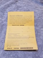 Dooney and Bourke Registration card 2.jpg