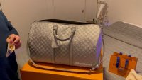 Bryant Cabrera Louis Vuitton Mens SS22 Glitter Keepall 50 Picture 1.JPG