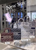 There's A New Size For Dior's Iconic Book Tote - BAGAHOLICBOY