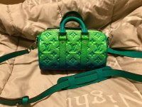 Just picked up these two Keepall xs from my local boutique. 💚🖤💚🖤💚🖤 :  r/Louisvuitton
