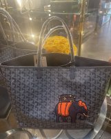GoyardOfficial on X: A Voyage to India with Goyard: The Millesime Marquage  takes off towards the banks of the Ganges with a 2022 edition called Mahal  Model: the Saint-Louis tote bag #goyard #