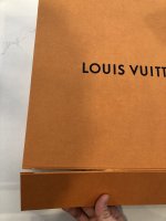 LV online is using used boxes