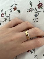 Stacking Cartier Love Ring with another ring PurseForum