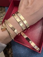 Cartier thin love sales bracelet purseforum