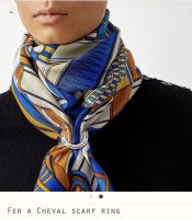 Chaine d'Ancre Perforee scarf 90 ring