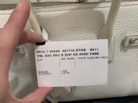 Saint Laurent bag purchased in SL store in Paris - missing authenticity card