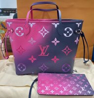 ✨CONVERTING LOUIS VUITTON NEVERFULL POUCH INTO CROSSBODY BAG