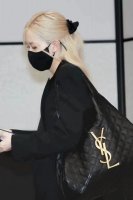 Rose Park Blackpink Saint Laurent YSL iCare bag Airport 1.jpg