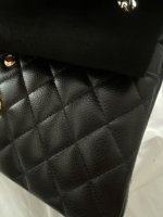 Is my Chanel classic flap caviar good or bad. Matte/dull or shiny