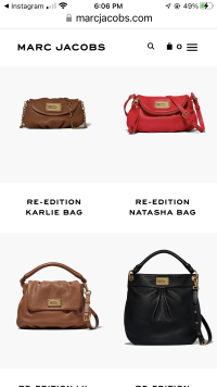 Re-Edition Karlie Bag, Marc Jacobs