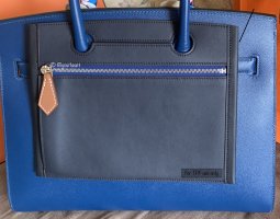 Hermes BackPocket in togo leather with the Birkin 25 in swift