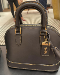 COACH Revel Bag in Dark Stone 