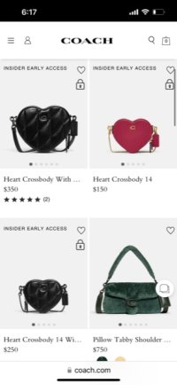 The coach heart bag is BACK! : r/handbags