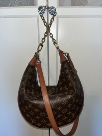 Good News 🎉. Louis Vuitton Loop Hobo What Fits with an Organizer