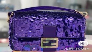 The Iconic Purple Sequin Fendi Baguette is Available For Pre-Order -  PurseBlog