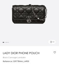 Lady Dior Phone Pouch Feedback please