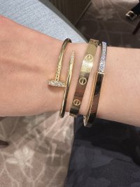 Cartier clash bangle small vs tiffany lock semi pave PurseForum