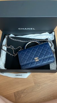 bluechanel #chanelbag #babybluechanelbag #2023chanel #unboxing