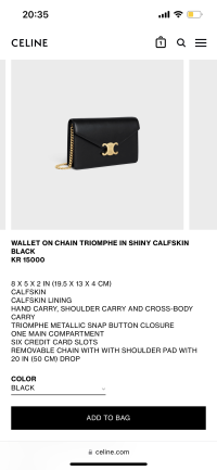 Help! Celine wallet on chain triomphe or ysl sunset medium bag