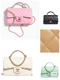 CHANEL Jumbo Double Flap Caviar Quilted Shoulder bag Pink