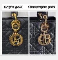 Lady Dior bright gold or champagne gold hardware PurseForum