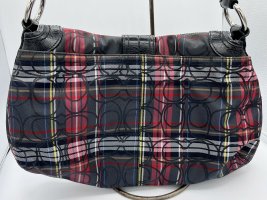 EUC Coach Purse Tartan Poppy Soho signature Plaid Shoulder Bag Red Black 2.jpg