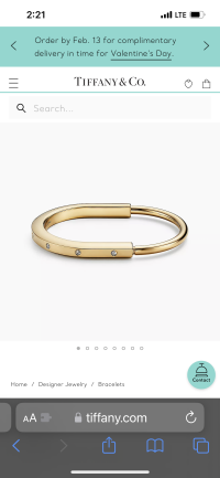 Tiffany's 'Lock' Bangle May Be Its Answer to Cartier's 'Love