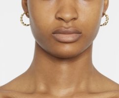 Verdura Curb-Link Hoop Earrings Image 2 of 4.jpeg