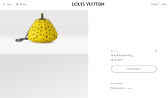 Louis Vuitton Pumpkin Bandeau