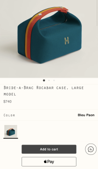 Bride-a-Brac Rocabar case, large model